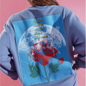 Boys Lie LET IT GROW Thermal Henley, One Size Oversized (OSO)